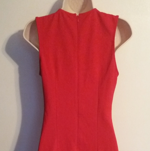 DONATING! Sexy Red Cocktail Dress Size M - Picture 5 of 5